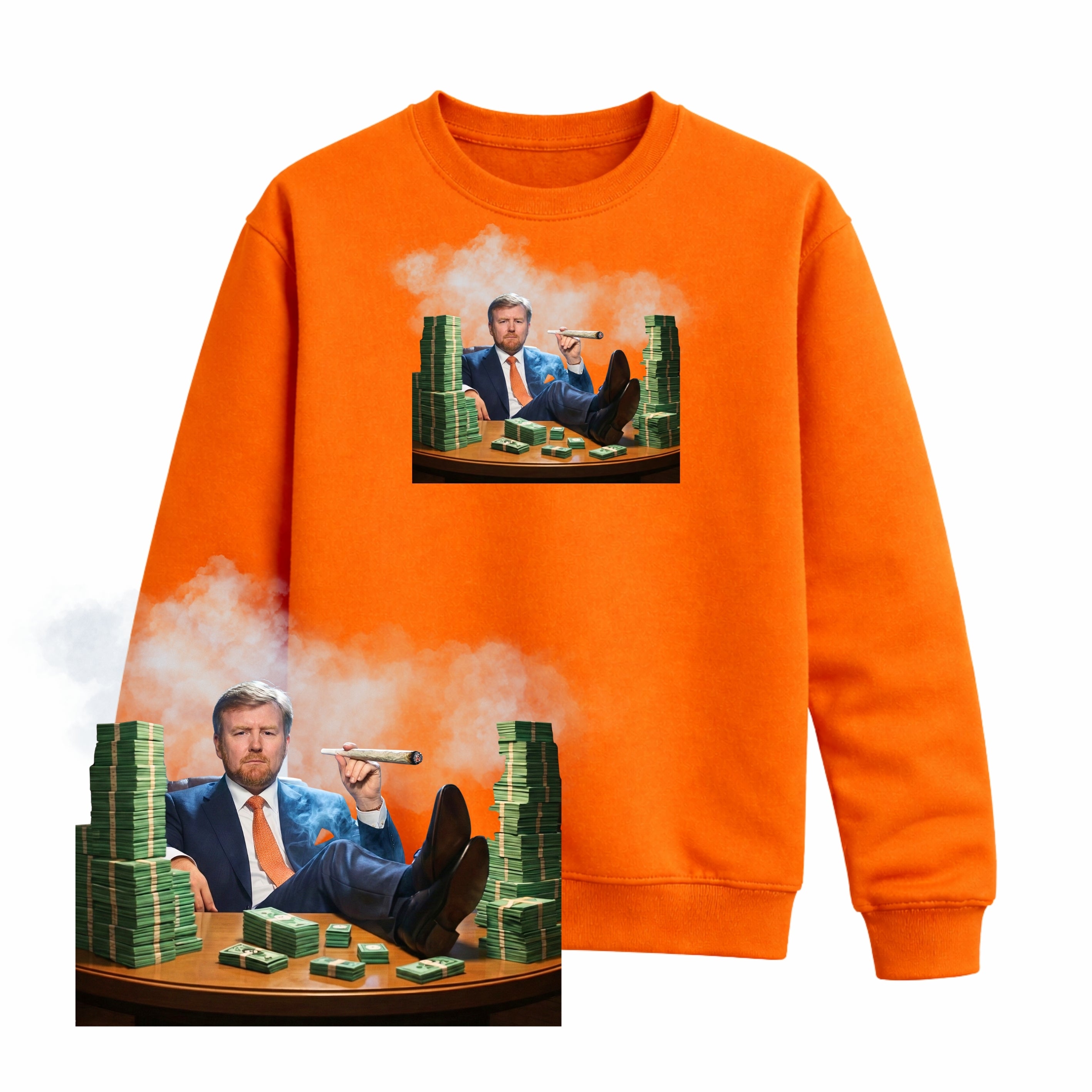 Willem Pootjes Omhoog Sweater