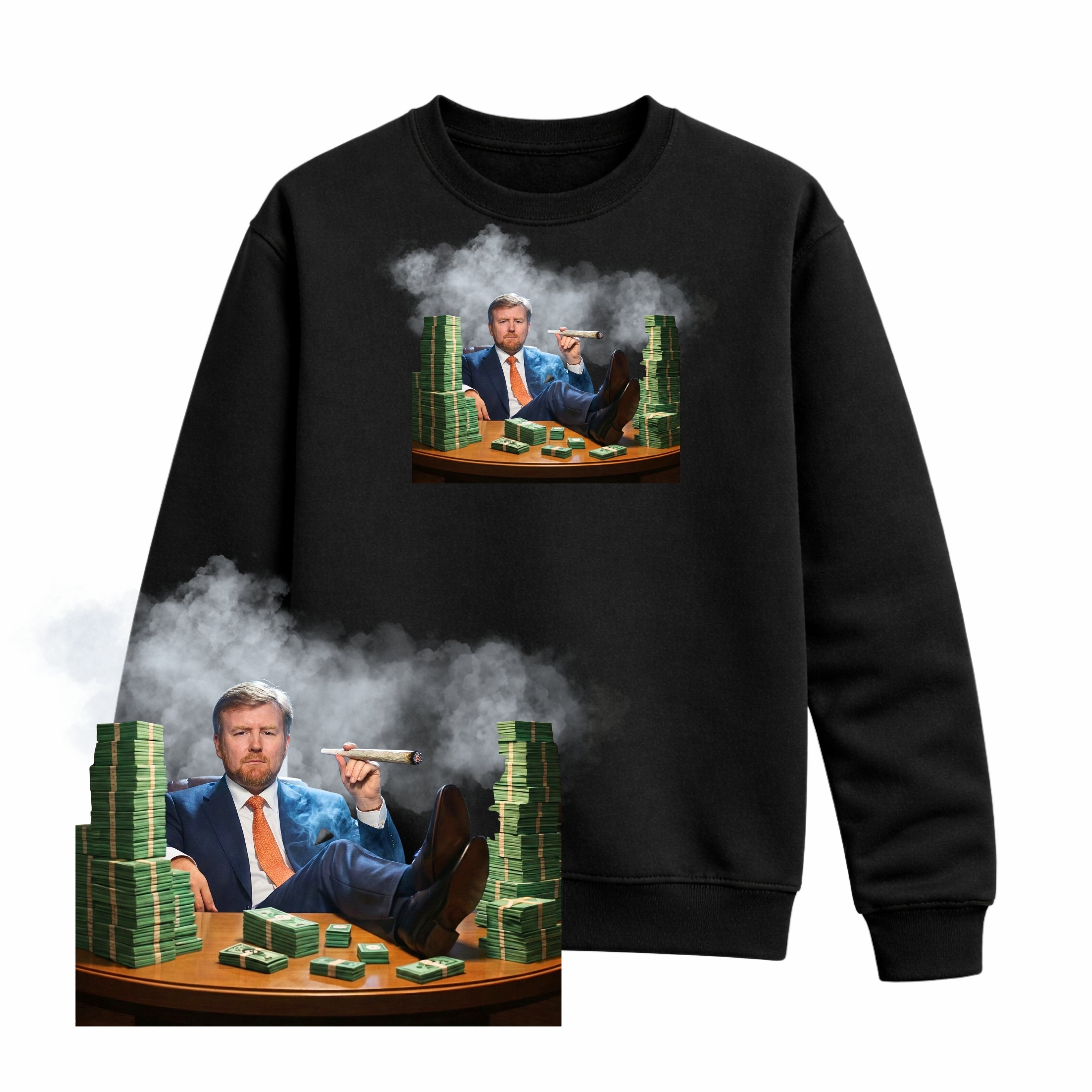 Willem Pootjes Omhoog Sweater