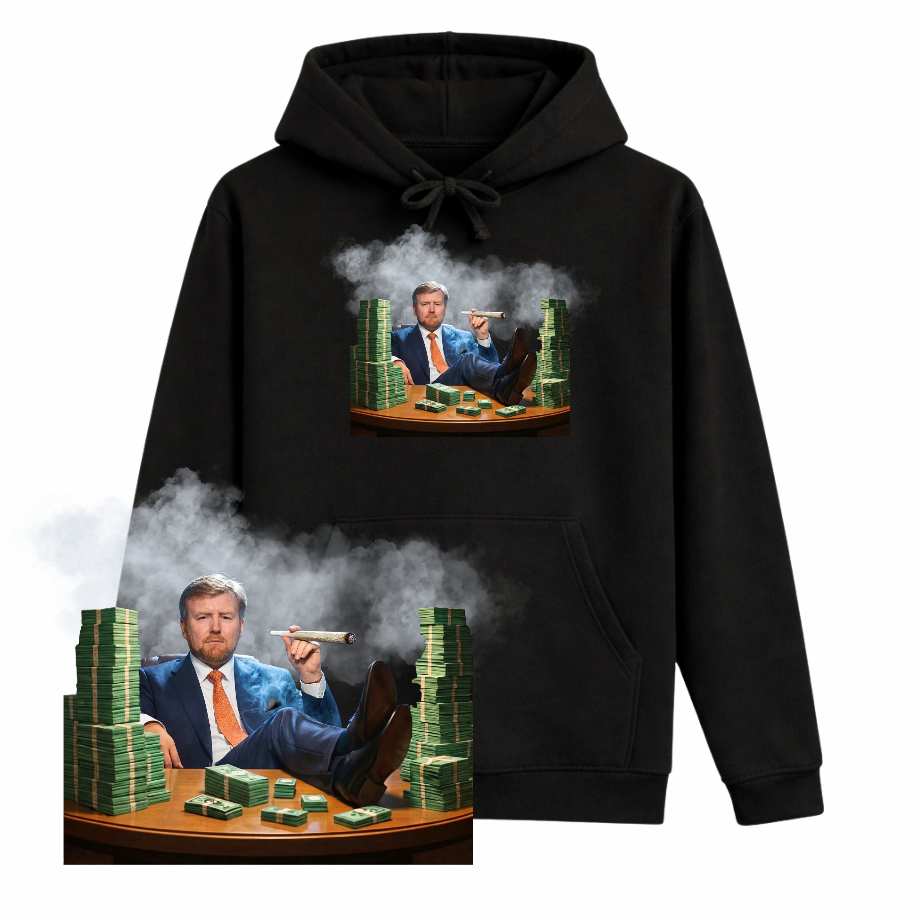 Willem Pootjes Omhoog Hoodie