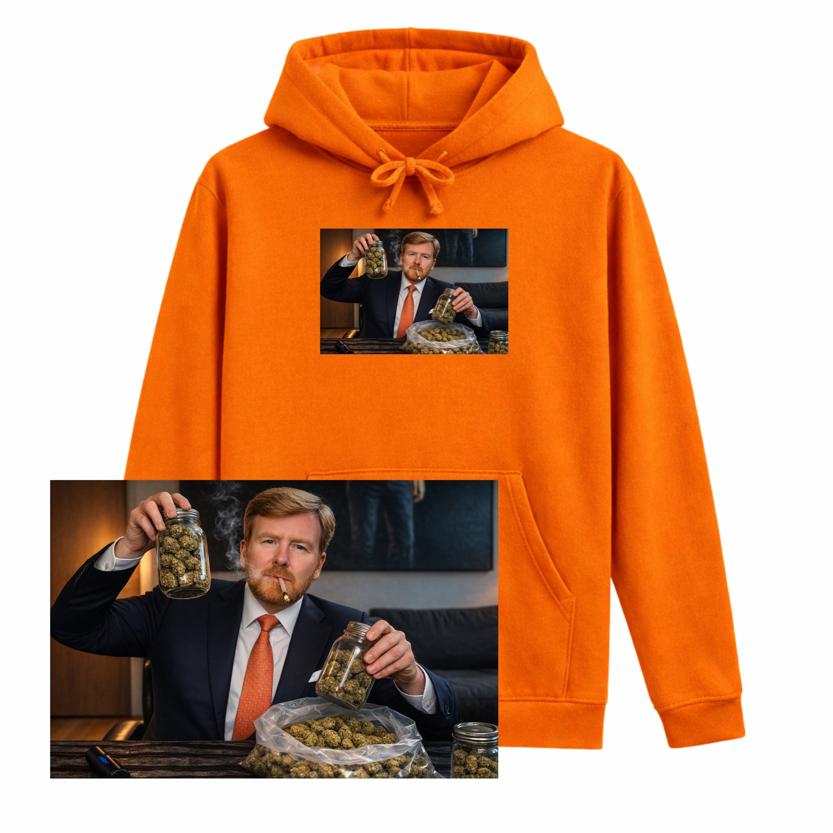 Willem Beste Raad Is Voorraad Hoodie