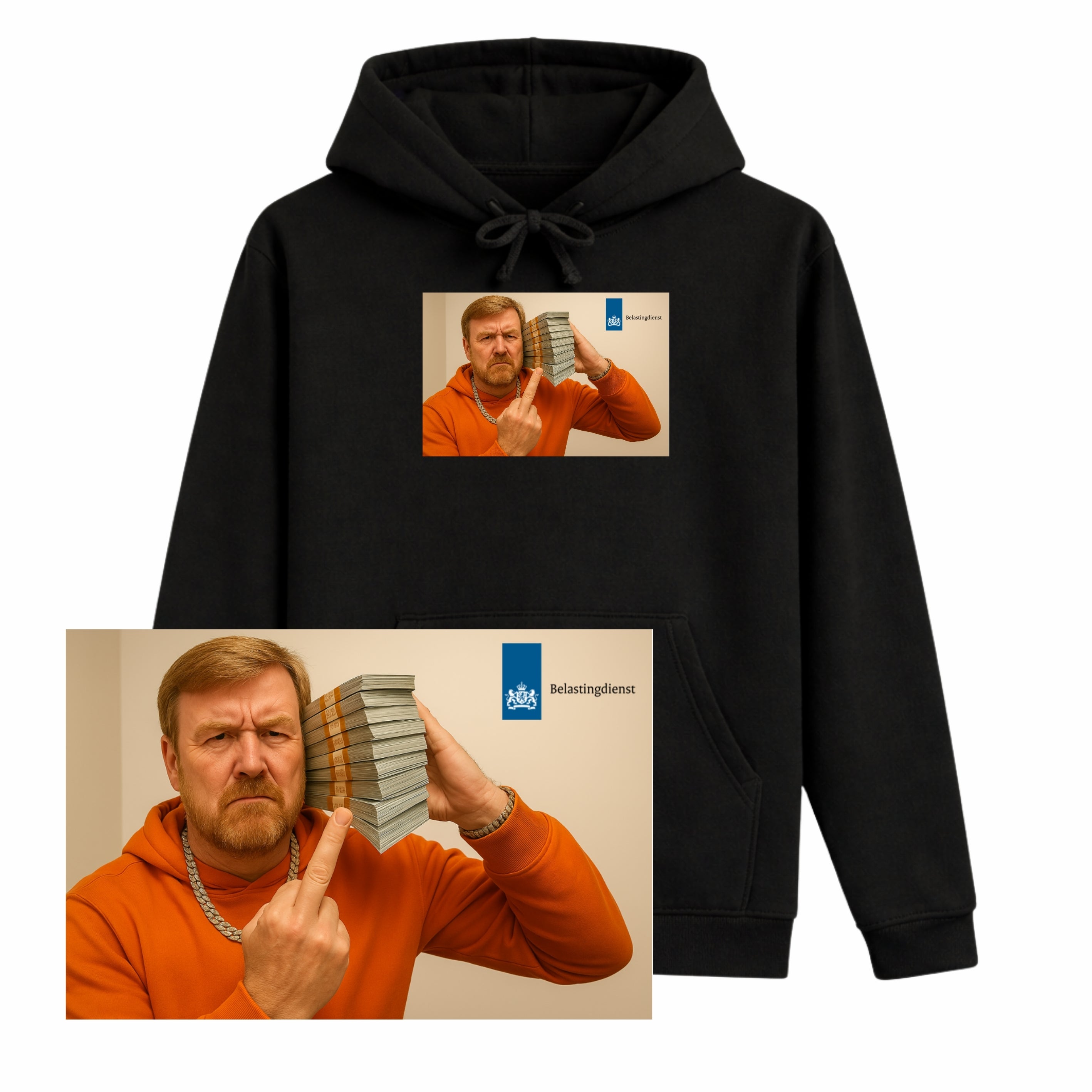 Willem Belastinggeld Hoodie